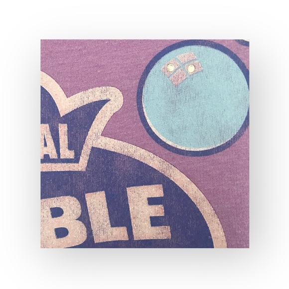 new Garan-Tees  Girls Dubble Bubble Glitter Tee  Lavender  Girls Large 10 12 - Picture 5 of 16